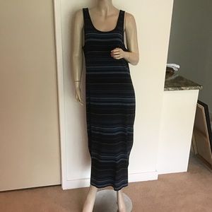 NWOT Ralph Lauren RRL Double RL Blue Indigo Southwestern Stripe Maxi tank Dress